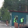 Очередная погранзастава с проверкой документов и пропусков